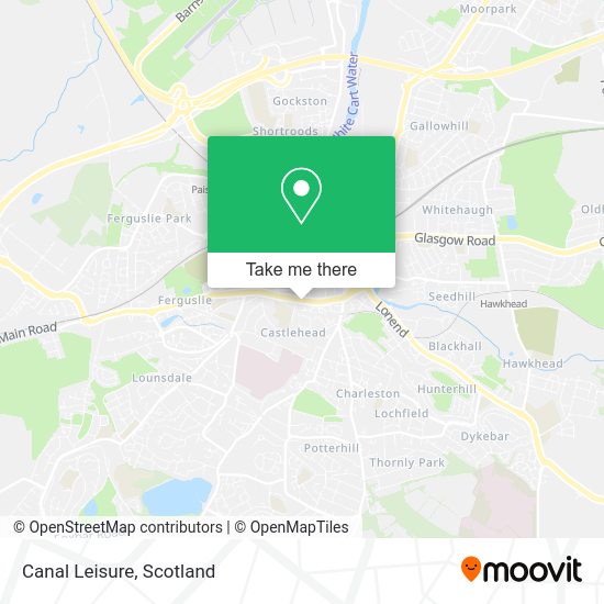 Canal Leisure map