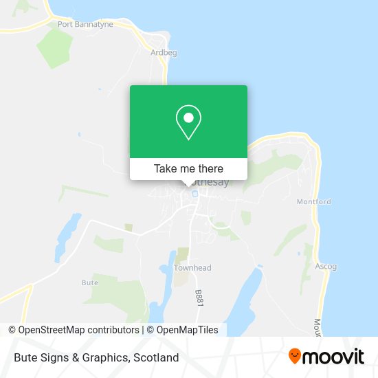 Bute Signs & Graphics map
