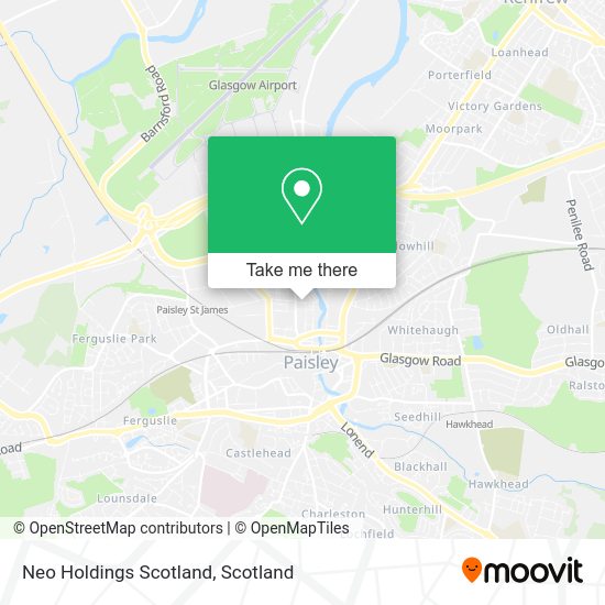 Neo Holdings Scotland map