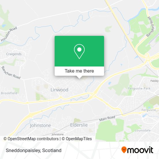 Sneddonpaisley map