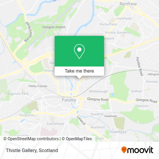 Thistle Gallery map
