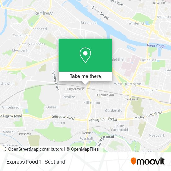 Express Food 1 map
