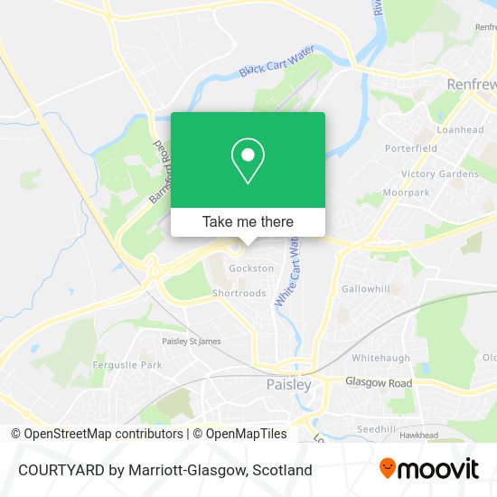 COURTYARD by Marriott-Glasgow map