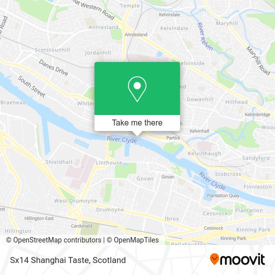 Sx14 Shanghai Taste map