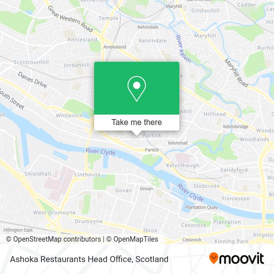 Ashoka Restaurants Head Office map