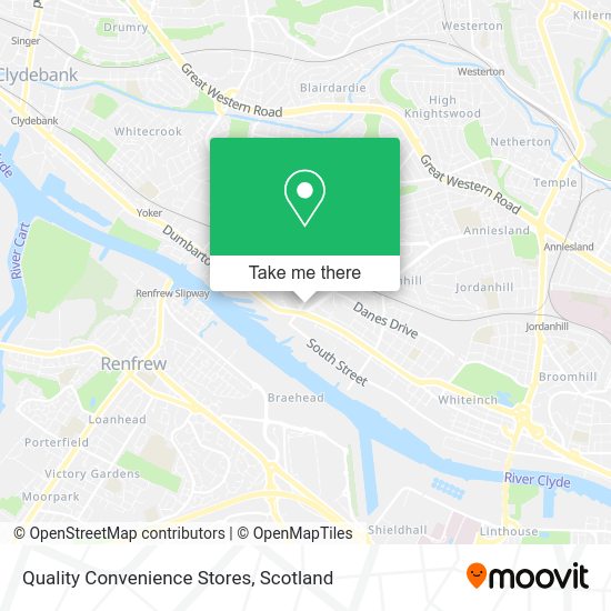 Quality Convenience Stores map