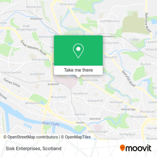 Sisk Enterprises map