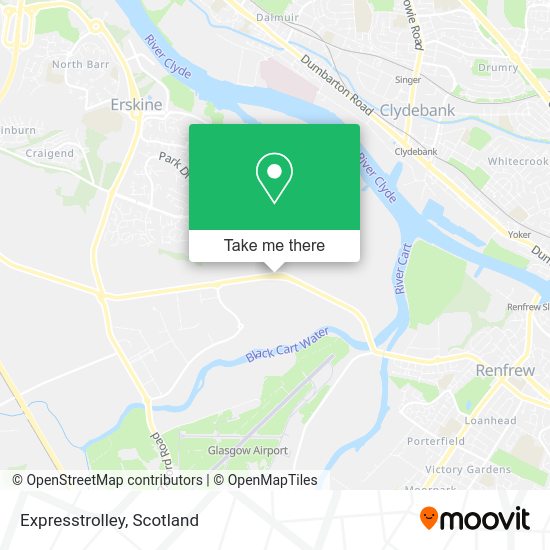 Expresstrolley map