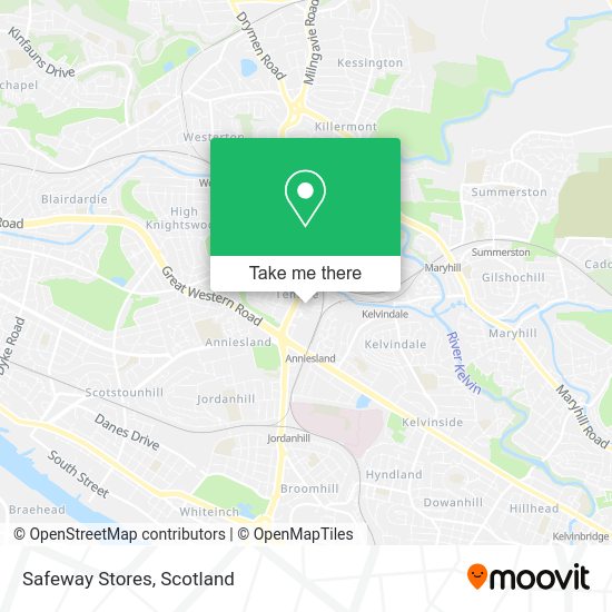 Safeway Stores map