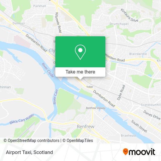 Airport Taxi map
