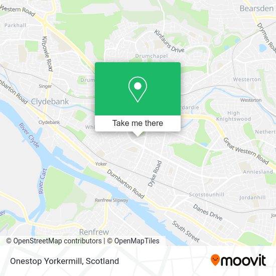 Onestop Yorkermill map