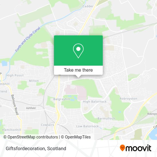 Giftsfordecoration map