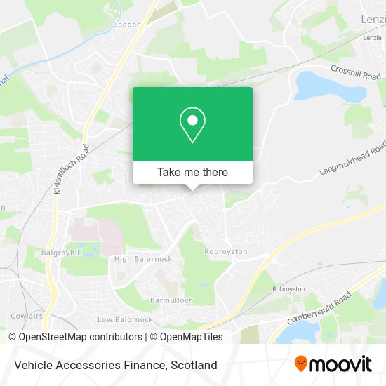 Vehicle Accessories Finance map
