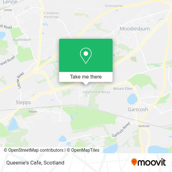 Queenie's Cafe map