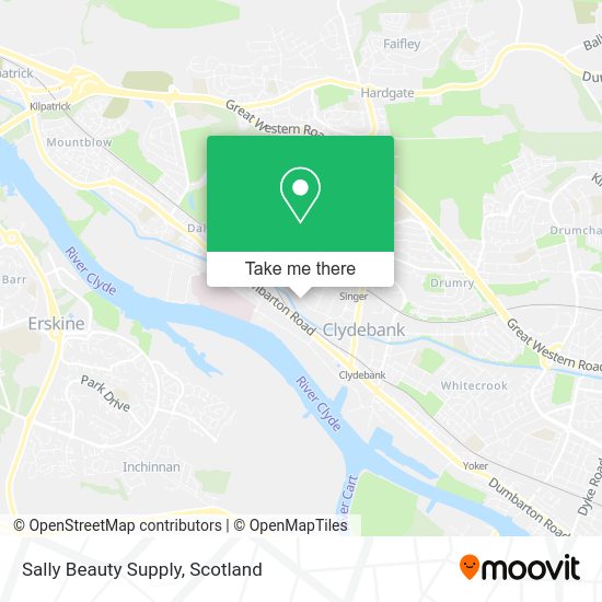 Sally Beauty Supply map