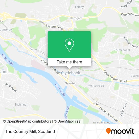 The Country Mill map