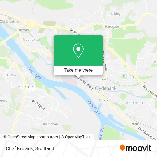 Chef Kneads map