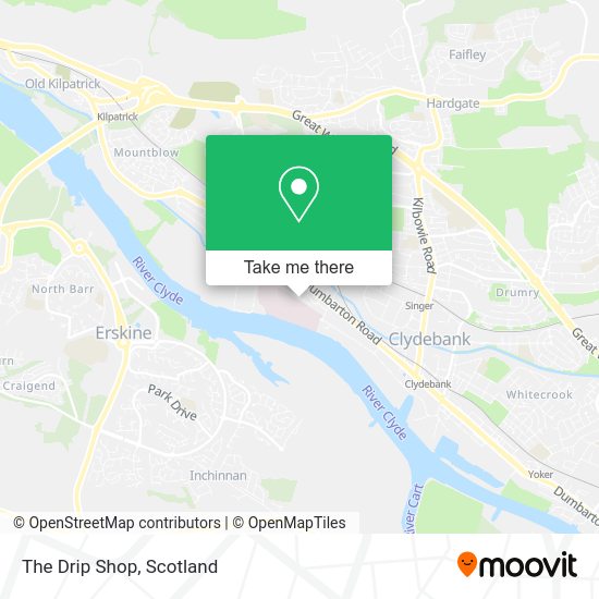 The Drip Shop map