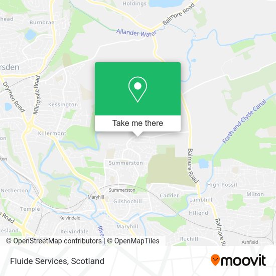 Fluide Services map