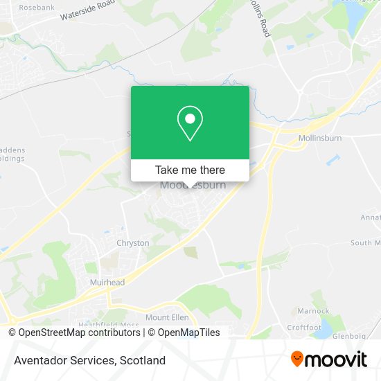 Aventador Services map