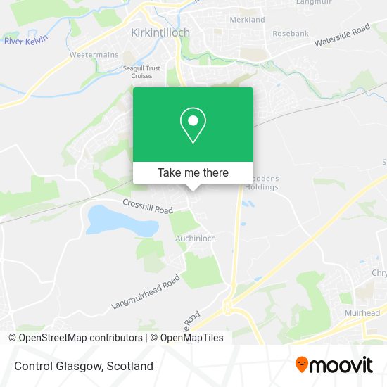 Control Glasgow map