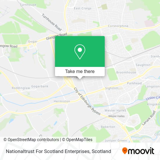 Nationaltrust For Scotland Enterprises map