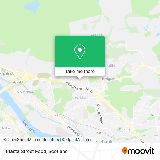 Blasta Street Food map