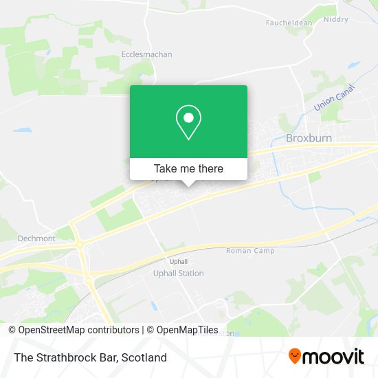 The Strathbrock Bar map