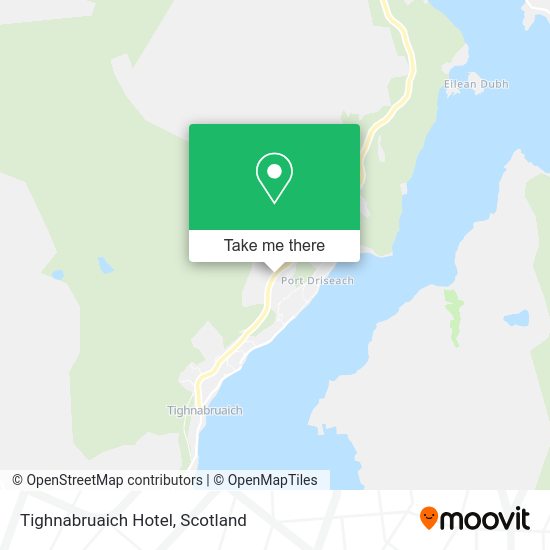 Tighnabruaich Hotel map
