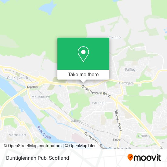 Duntiglennan Pub map