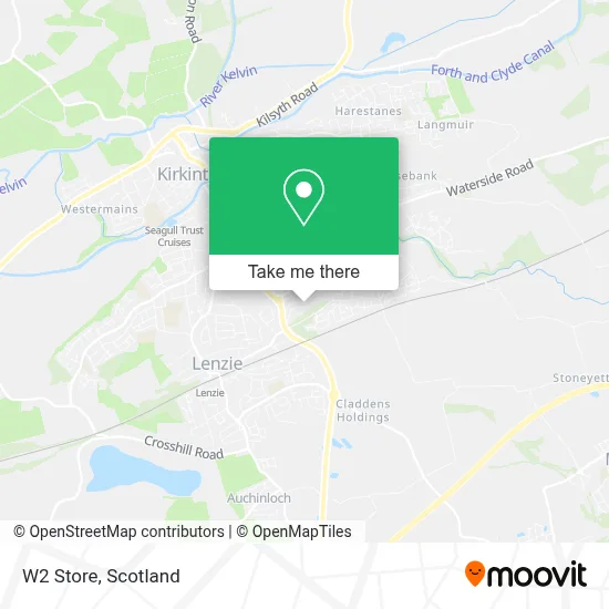 W2 Store map