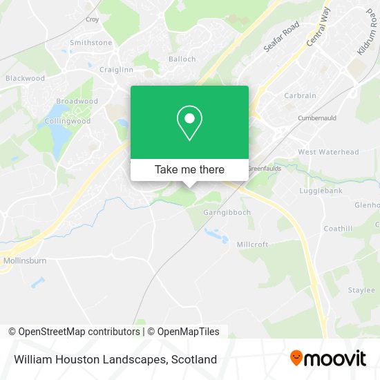 William Houston Landscapes map