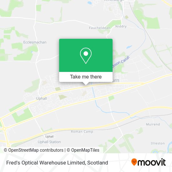 Fred's Optical Warehouse Limited map