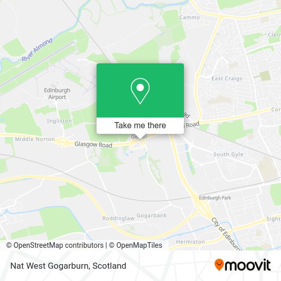 Nat West Gogarburn map