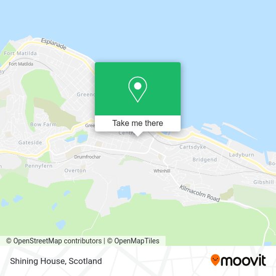 Shining House map