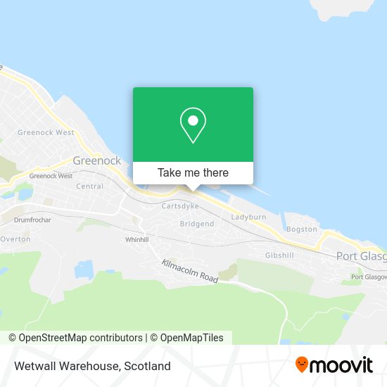Wetwall Warehouse map
