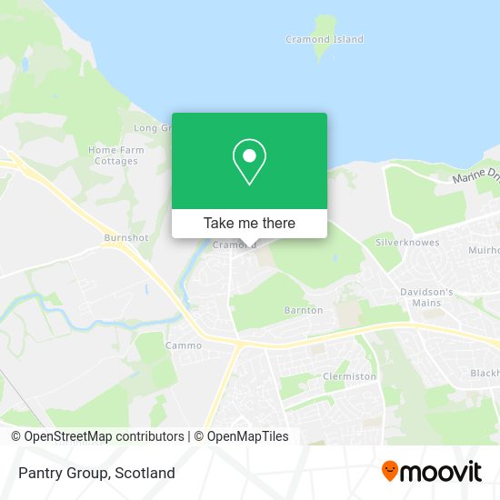 Pantry Group map