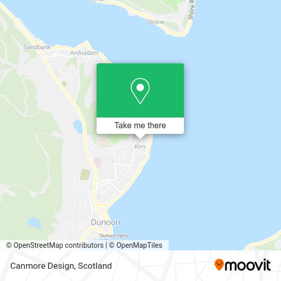Canmore Design map