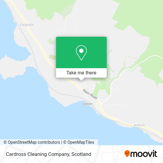 Cardross Cleaning Company map