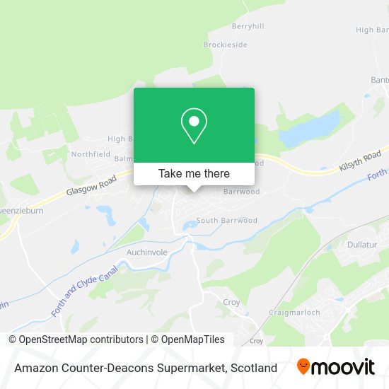 Amazon Counter-Deacons Supermarket map