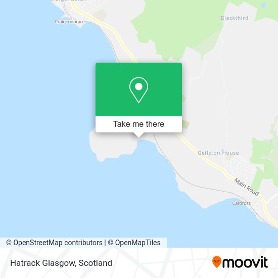 Hatrack Glasgow map
