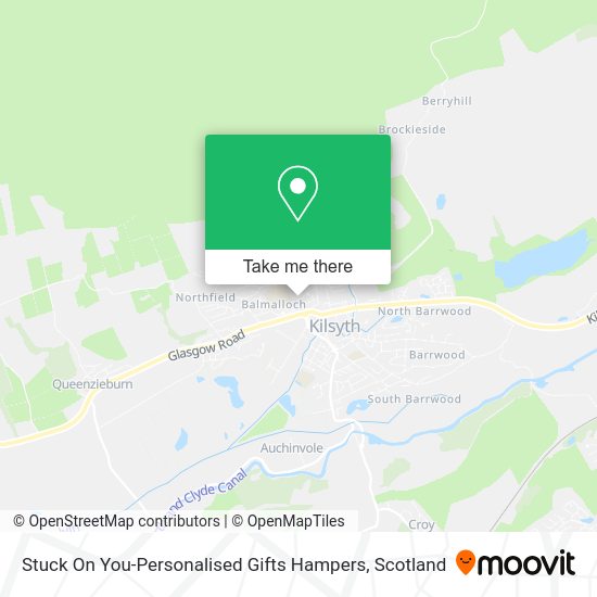 Stuck On You-Personalised Gifts Hampers map
