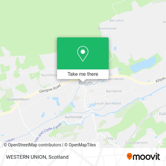 WESTERN UNION map