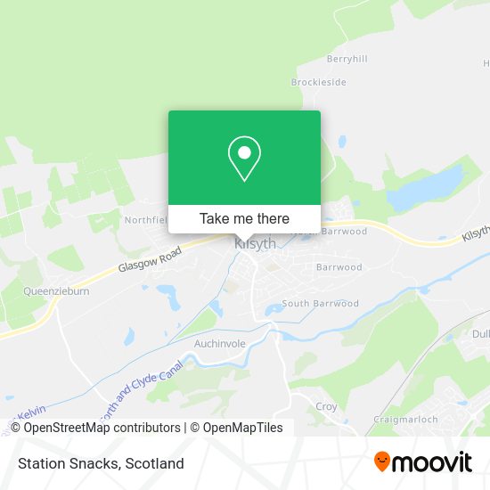 Station Snacks map