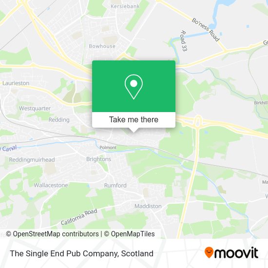 The Single End Pub Company map