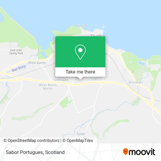 Sabor Portugues map