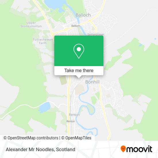 Alexander Mr Noodles map