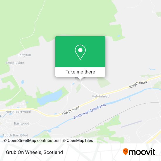 Grub On Wheels map