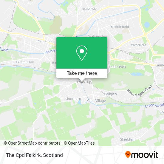 The Cpd Falkirk map