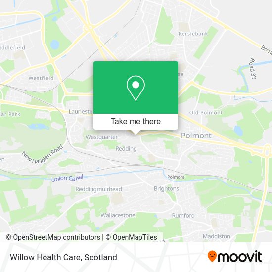 Willow Health Care map
